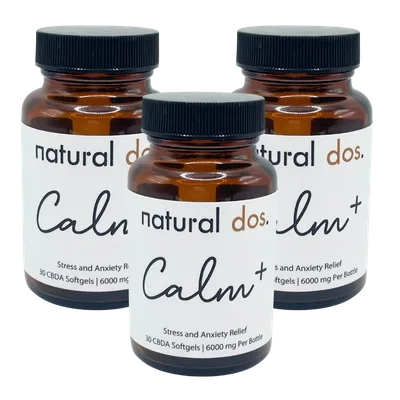 3 bottles of Calm+